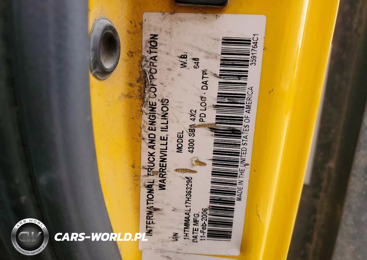 2007 International 4300 Flatbed Truck VIN:1HTMMAAL17H363295 - 10
