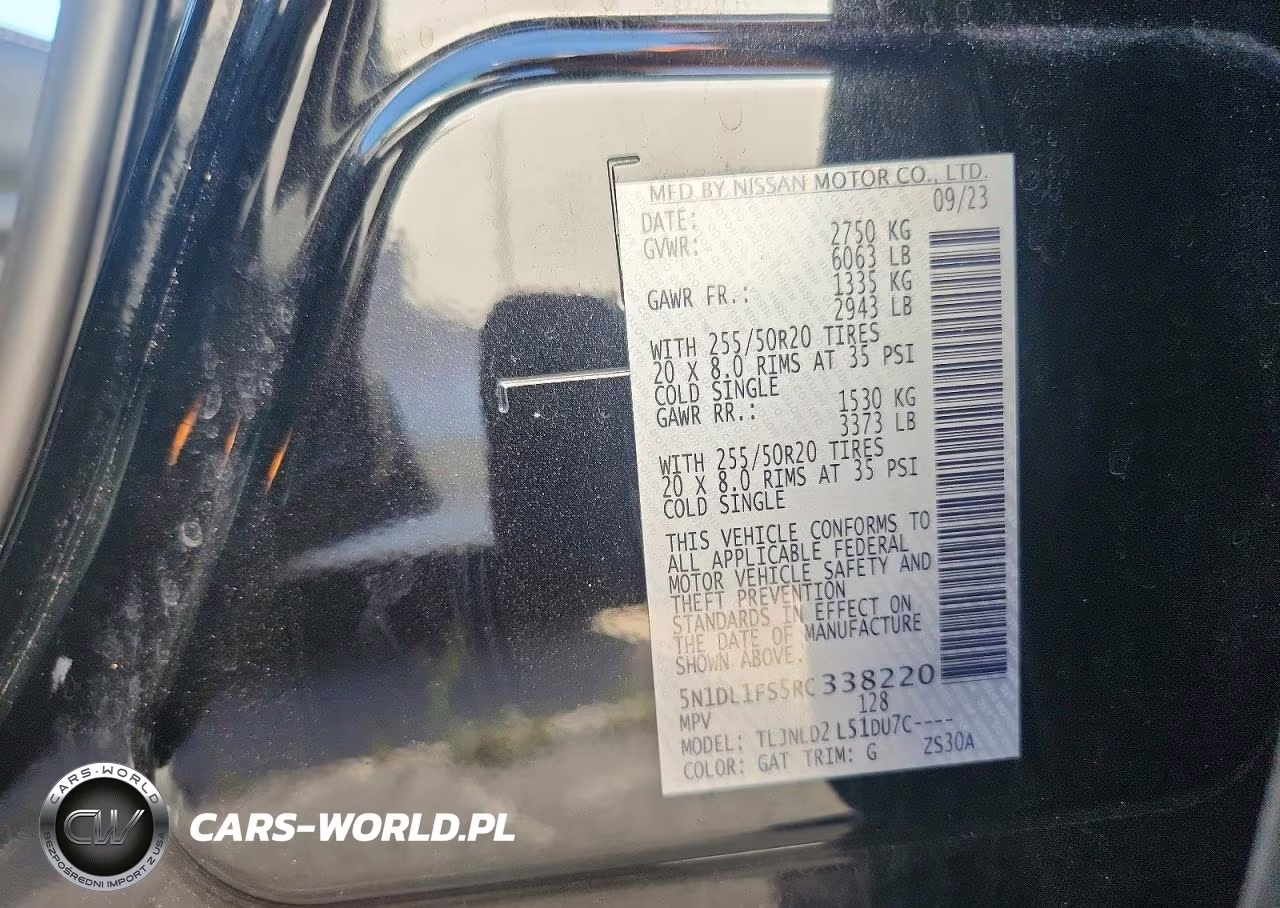 2024 Infiniti Qx60 Luxe VIN:5N1DL1FS5RC338220 - 12