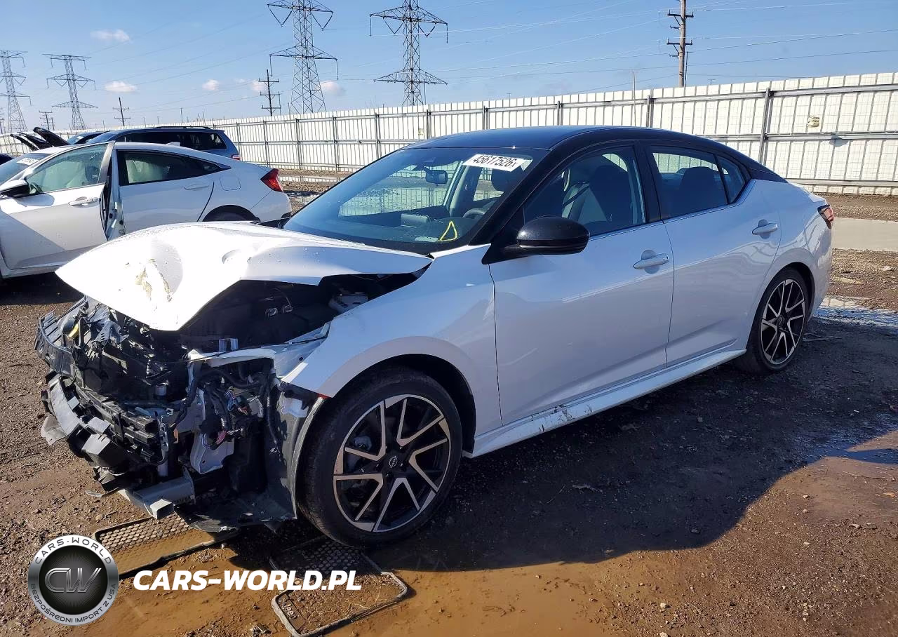 2025 Nissan Sentra Sr VIN:3N1AB8DV8SY203507 - 1