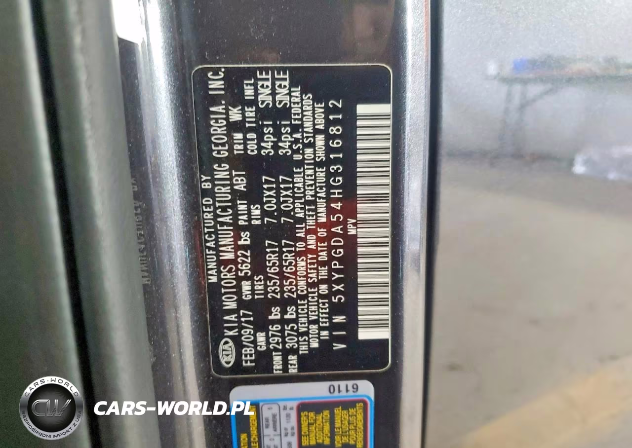 2017 Kia Sorento Lx V6 VIN:5XYPGDA54HG316812 - 13