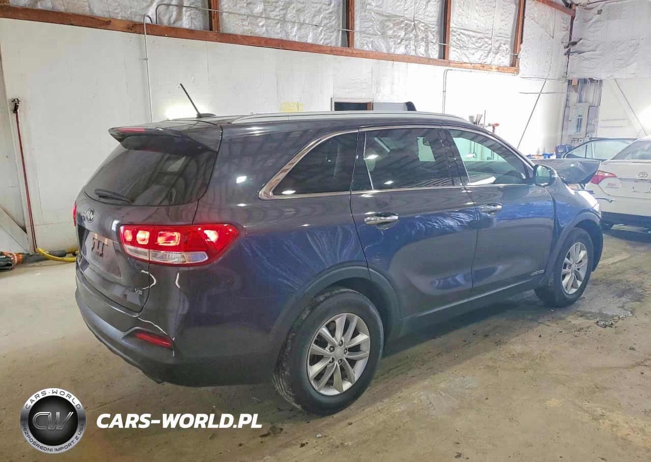 2017 Kia Sorento Lx V6 VIN:5XYPGDA54HG316812 - 3