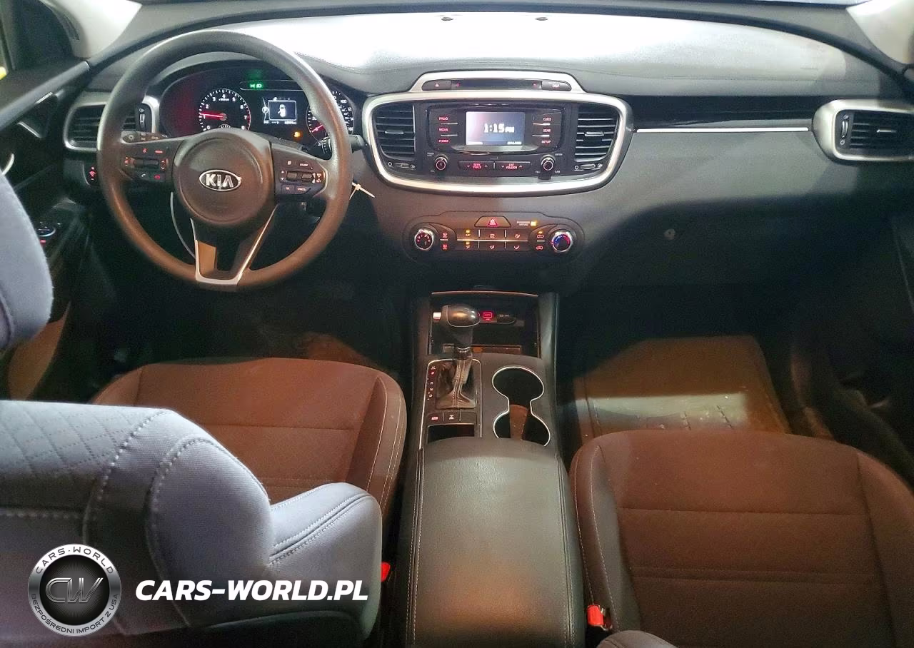 2017 Kia Sorento Lx V6 VIN:5XYPGDA54HG316812 - 8