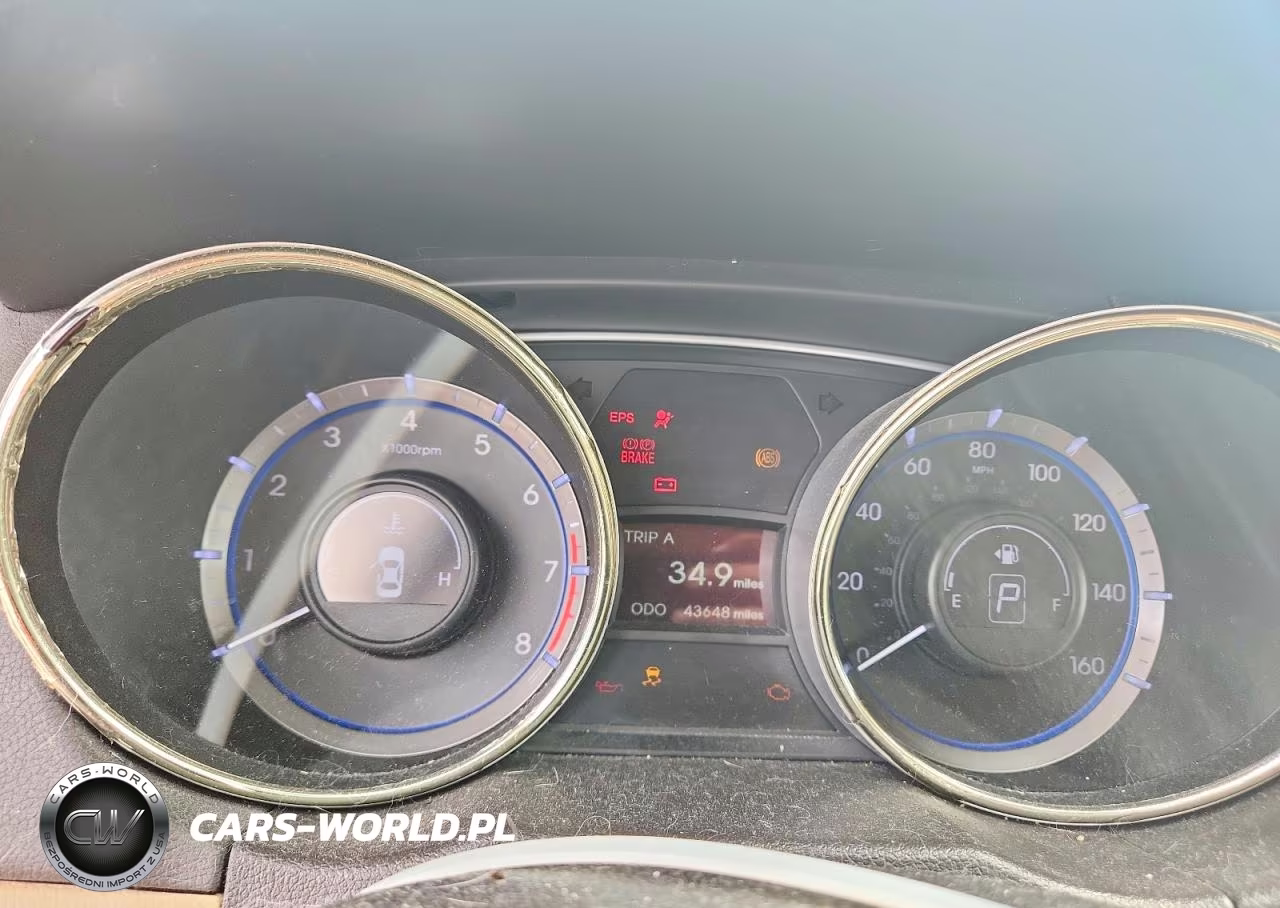 2013 Hyundai Sonata Gls VIN:5NPEB4AC7DH709453 - 9