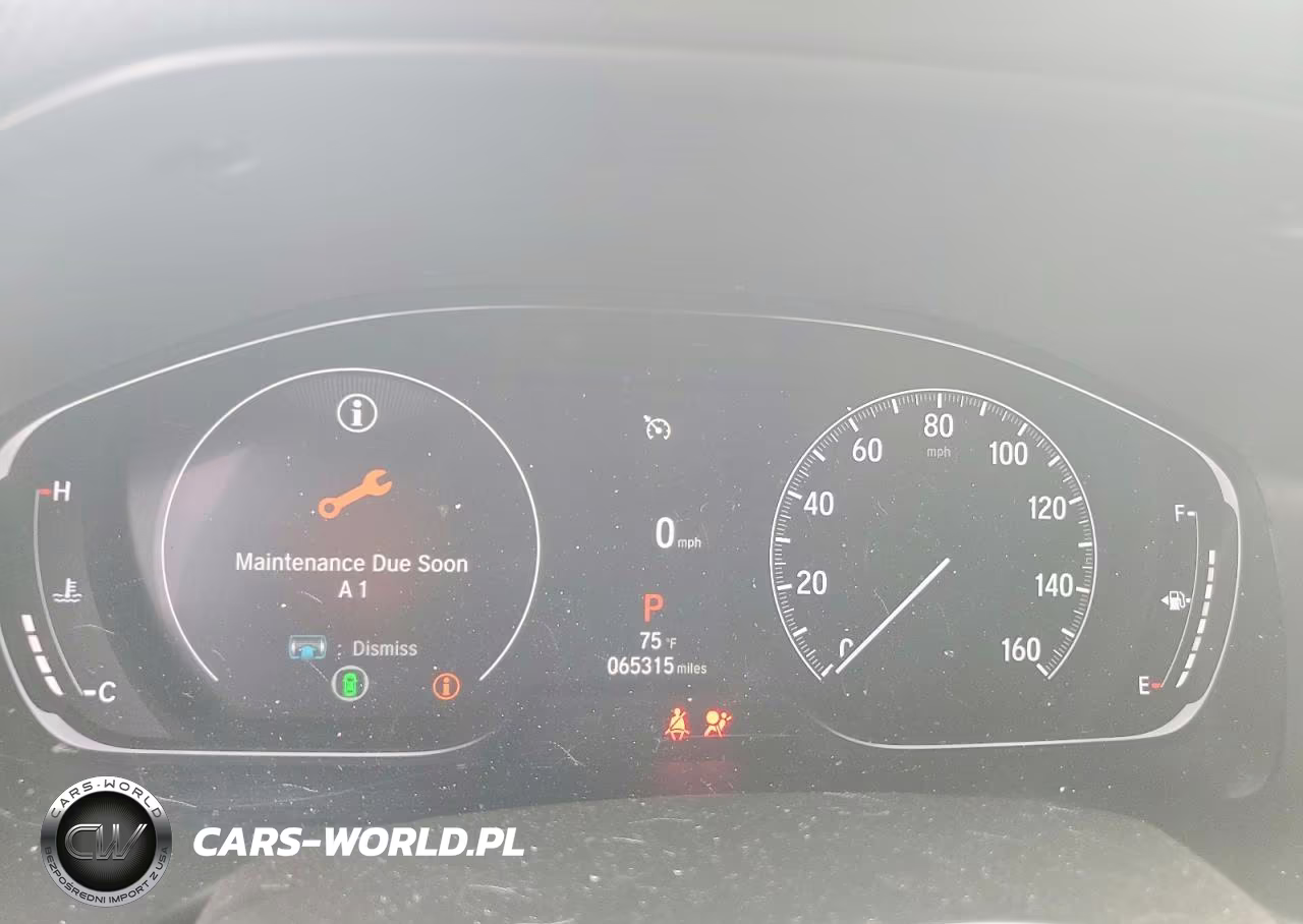 2022 Honda Accord Sport VIN:1HGCV1F30NA116565 - 9