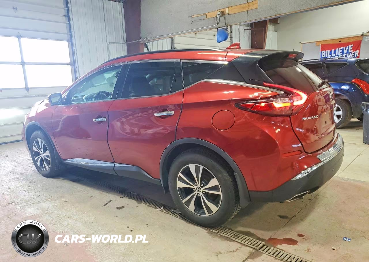 2020 Nissan Murano Sv VIN:5N1AZ2BS0LN107489 - 2