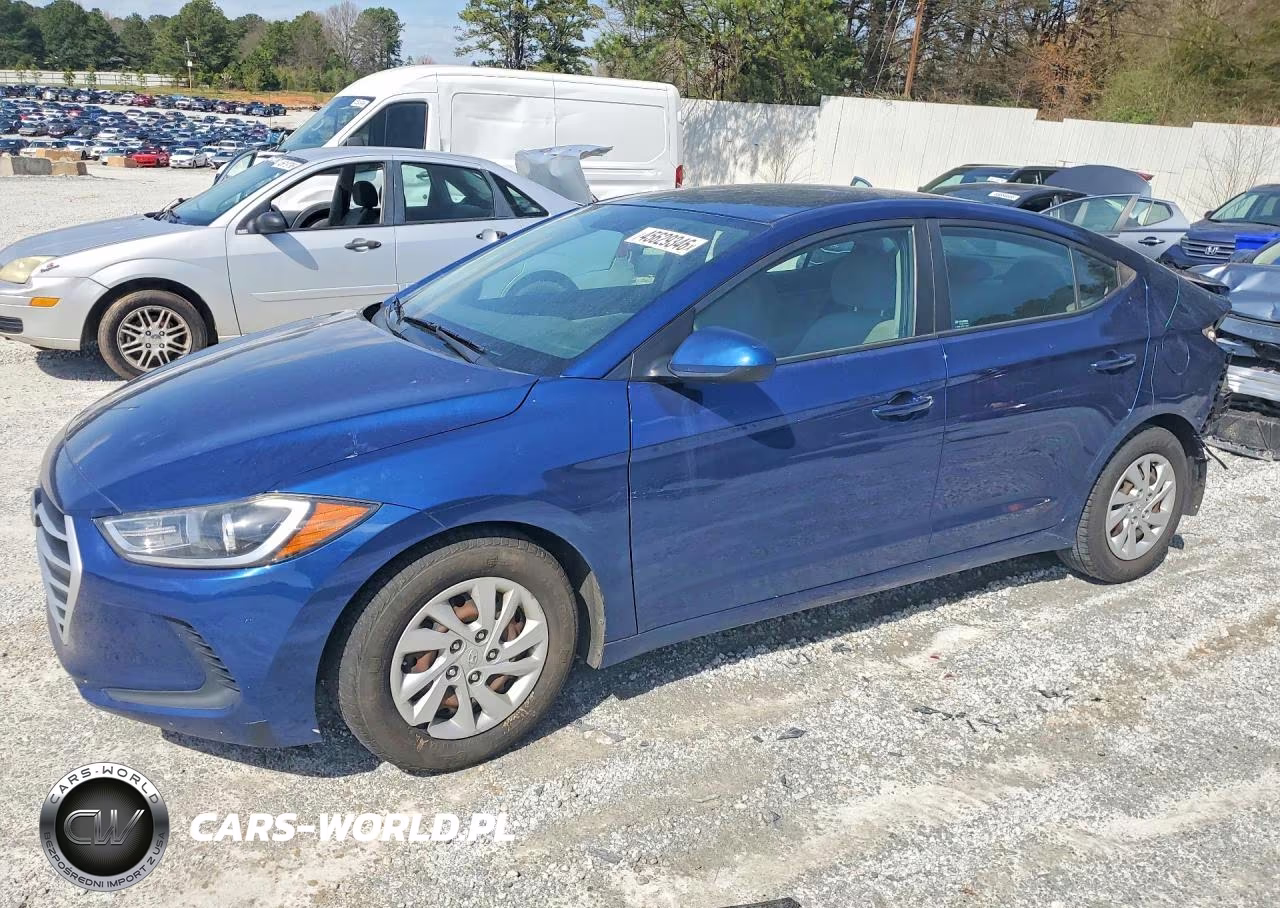 2018 Hyundai Elantra Se VIN:5NPD74LF5JH230805 - 1