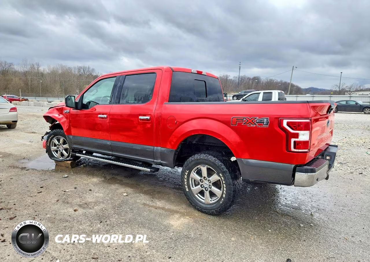 2018 Ford F150 Supercrew VIN:1FTEW1E59JFE09000 - 2