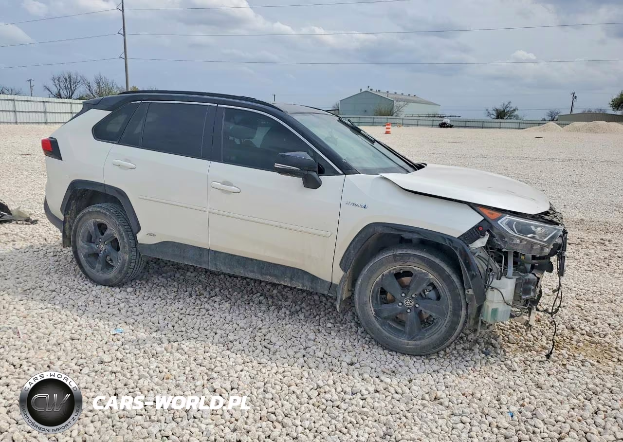 2021 Toyota Rav4 Hybrid Xse VIN:2T3E6RFV8MW010319 - 4