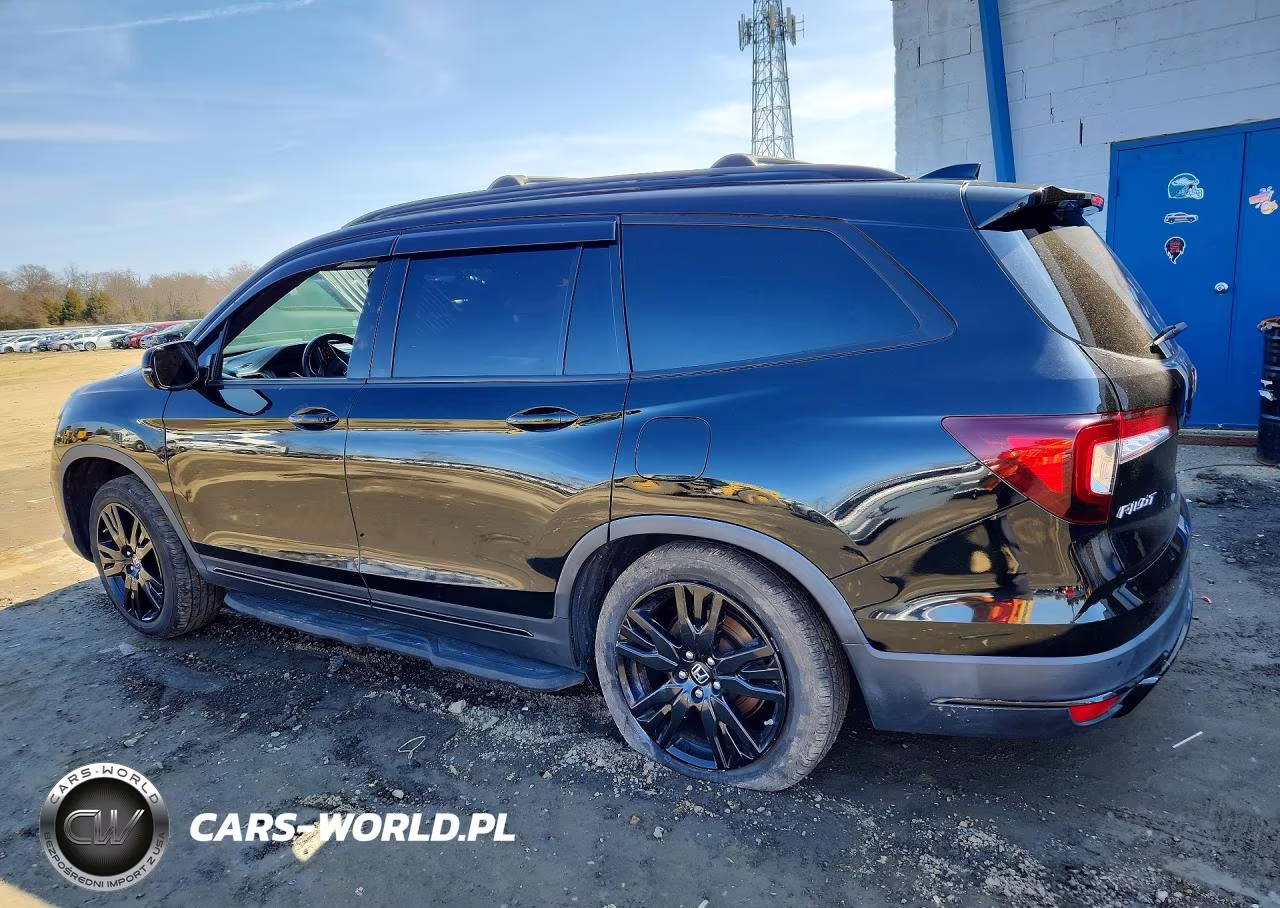 2020 Honda Pilot Black VIN:5FNYF6H74LB002992 - 2