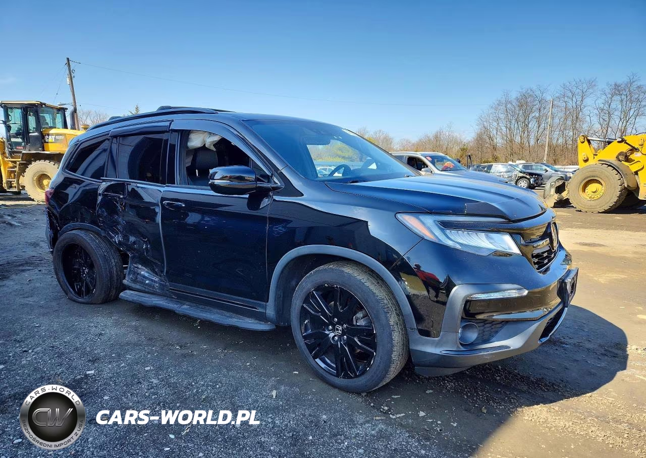 2020 Honda Pilot Black VIN:5FNYF6H74LB002992 - 4