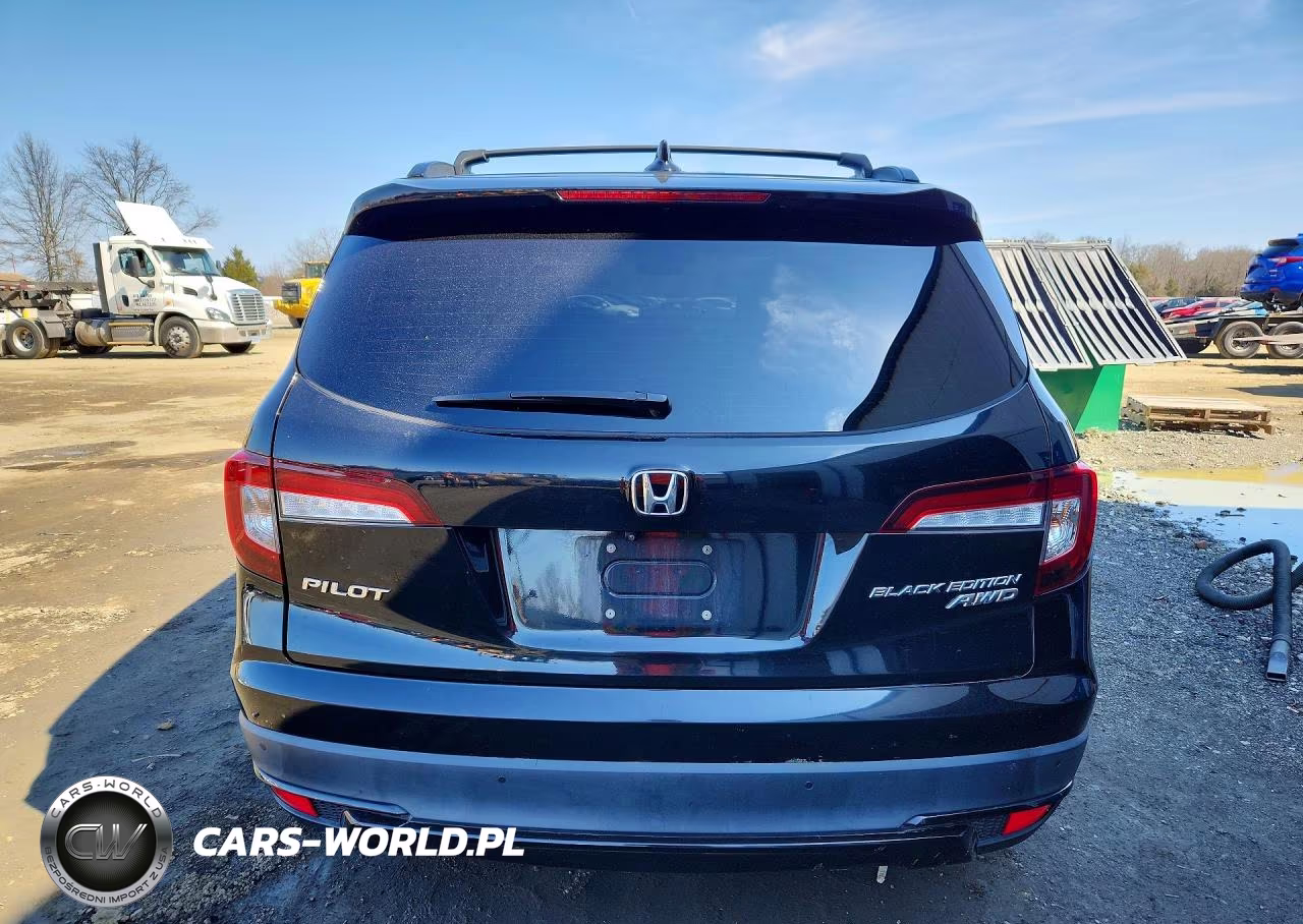 2020 Honda Pilot Black VIN:5FNYF6H74LB002992 - 6