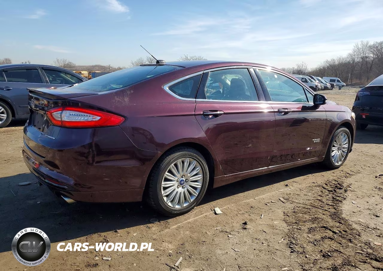 2013 Ford Fusion Titanium Phev VIN:3FA6P0SU2DR351364 - 3