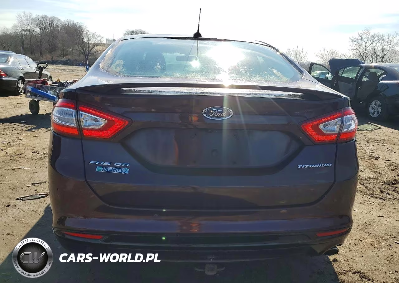 2013 Ford Fusion Titanium Phev VIN:3FA6P0SU2DR351364 - 6