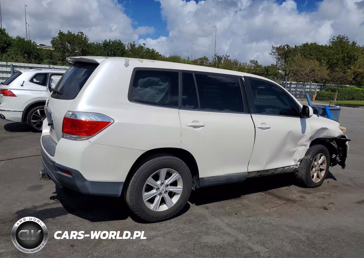 2012 Toyota Highlander Base VIN:5TDZA3EH5CS025448 - 3