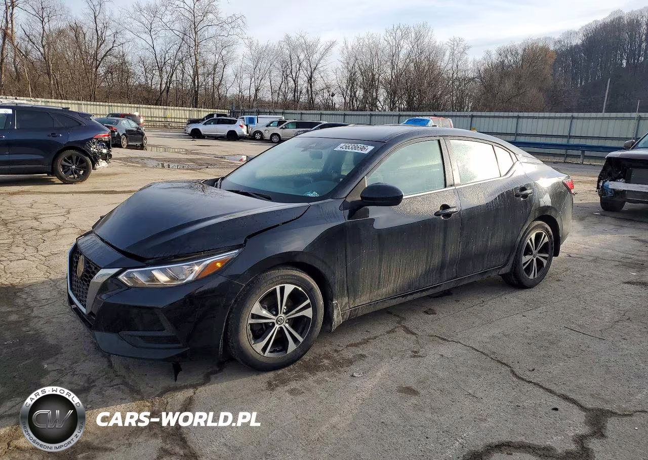 2021 Nissan Sentra Sv VIN:3N1AB8CV6MY214123 - 1
