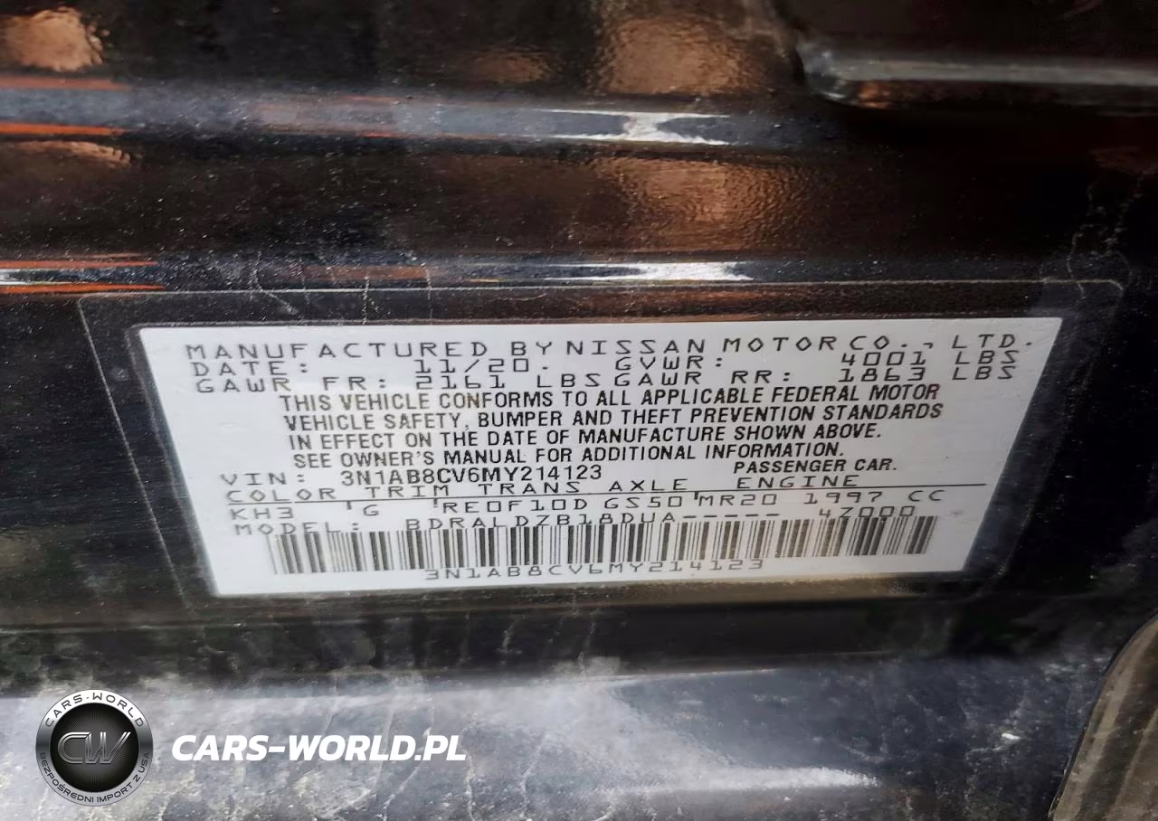 2021 Nissan Sentra Sv VIN:3N1AB8CV6MY214123 - 13