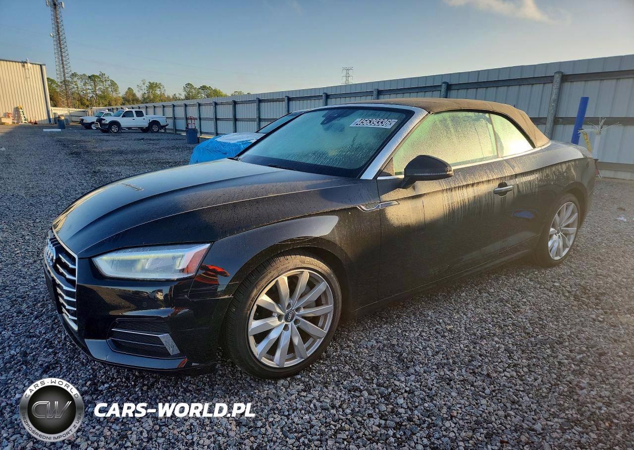 2018 Audi A5 Premium Plus VIN:WAUYNGF54JN015215 - 1