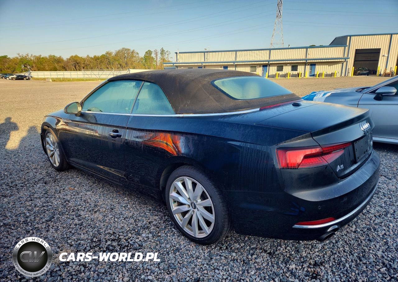 2018 Audi A5 Premium Plus VIN:WAUYNGF54JN015215 - 2
