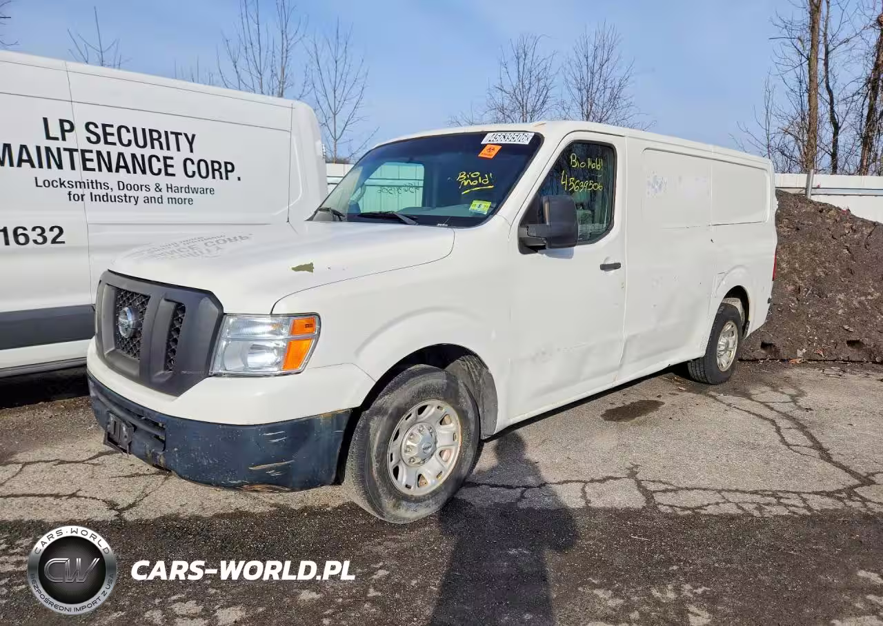 2012 Nissan Nv 2500 Delivery Van