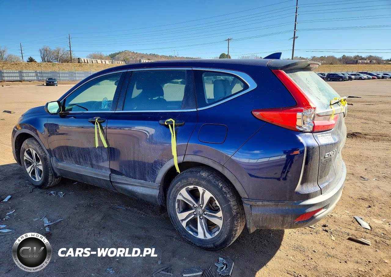 2019 Honda Cr-V Lx VIN:5J6RW6H34KL001851 - 2