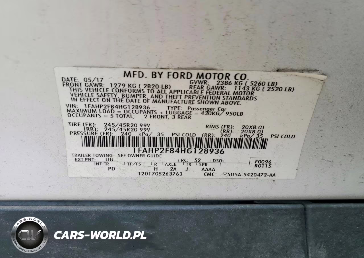 2017 Ford Taurus Limited VIN:1FAHP2F84HG128936 - 12