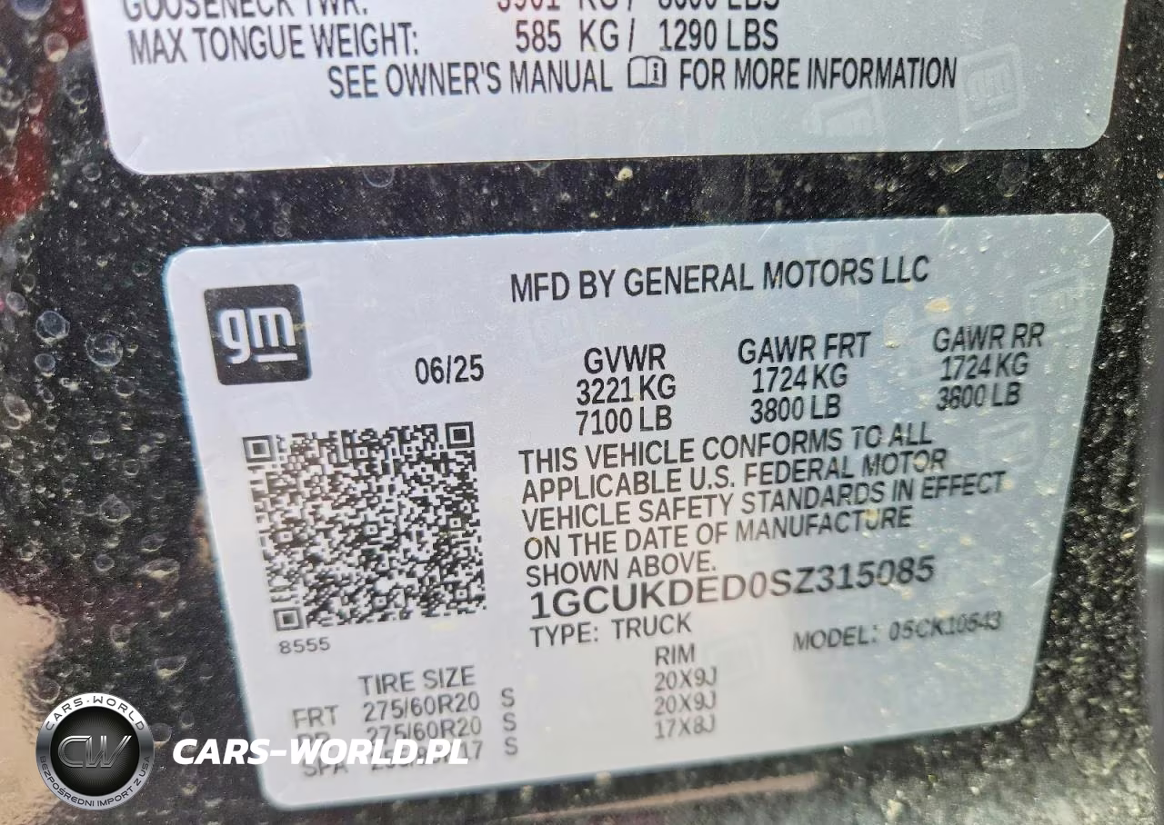 2025 Chevrolet Silverado K1500 Lt VIN:1GCUKDED0SZ315085 - 13