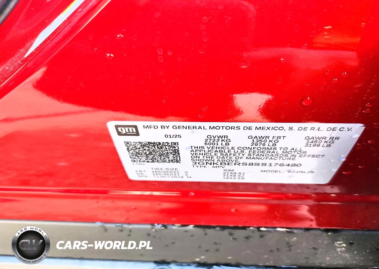 2025 Chevrolet Blazer Rs VIN:3GNKBERS8SS176480 - 14
