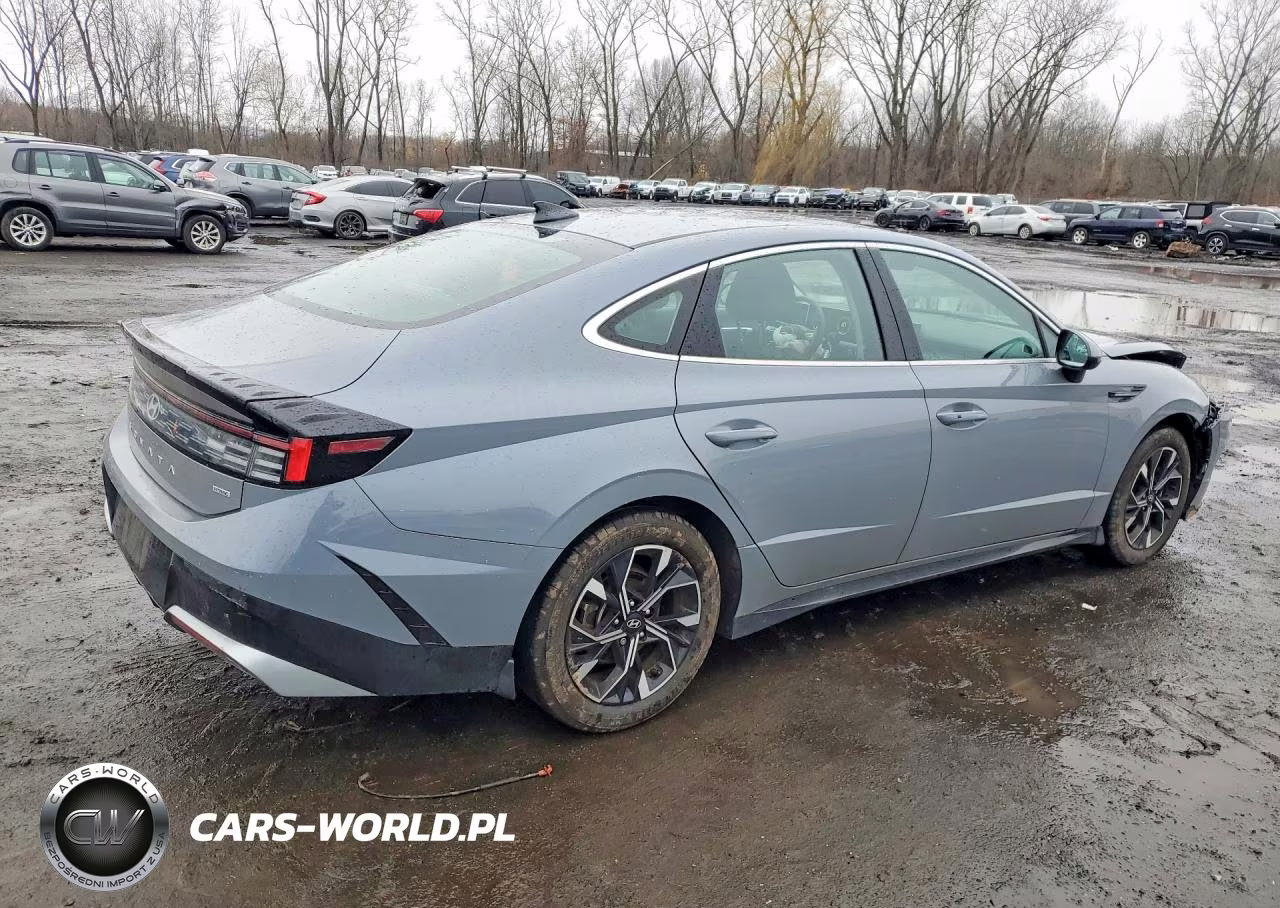 2024 Hyundai Sonata Sel VIN:KMHL64JA9RA371347 - 3