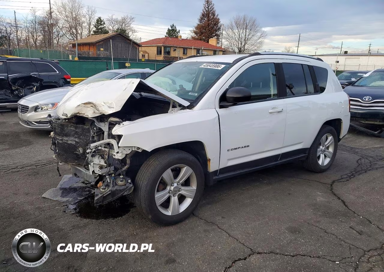 2014 Jeep Compass Sport VIN:1C4NJDBB8ED926882 - 1