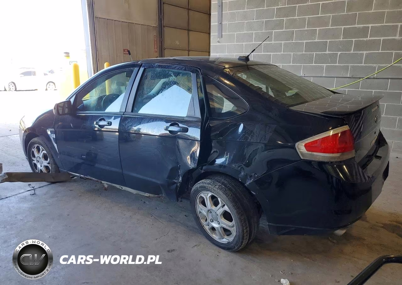 2008 Ford Focus VIN:1FAHP35NX8W233564 - 2