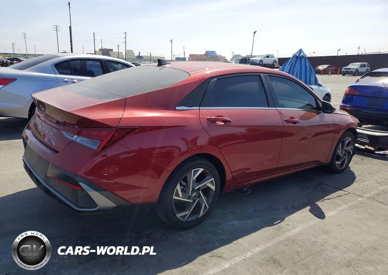 2025 Hyundai Elantra Sel Convenience VIN:KMHLS4DG7SU021439 - 3