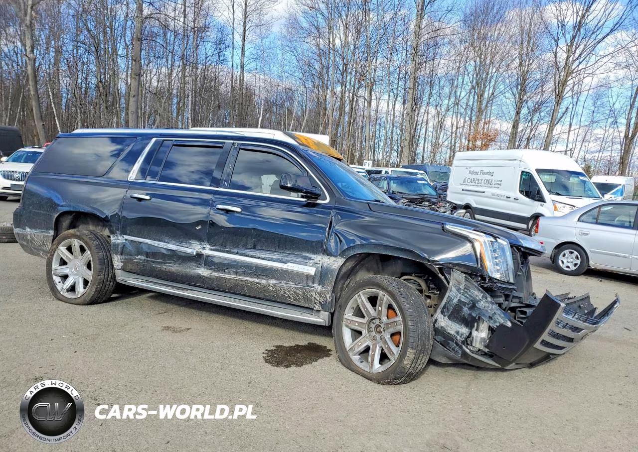 2015 Cadillac Escalade Esv Luxury VIN:1GYS4HKJ7FR194767 - 4