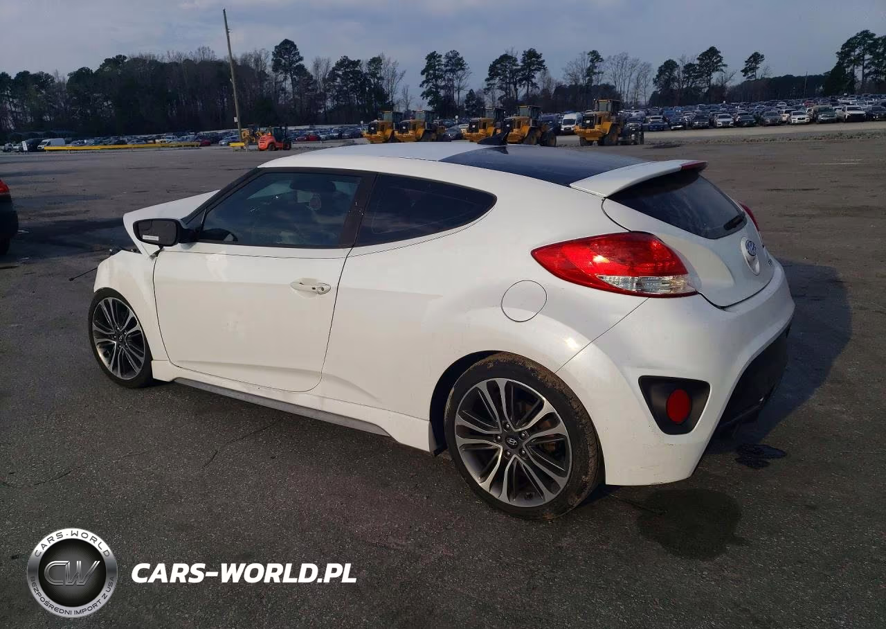 2016 Hyundai Veloster Turbo VIN:KMHTC6AE4GU297421 - 2