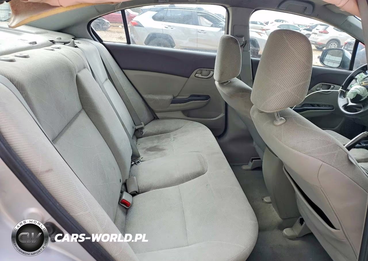2012 Honda Civic Lx VIN:19XFB2F59CE061524 - 10