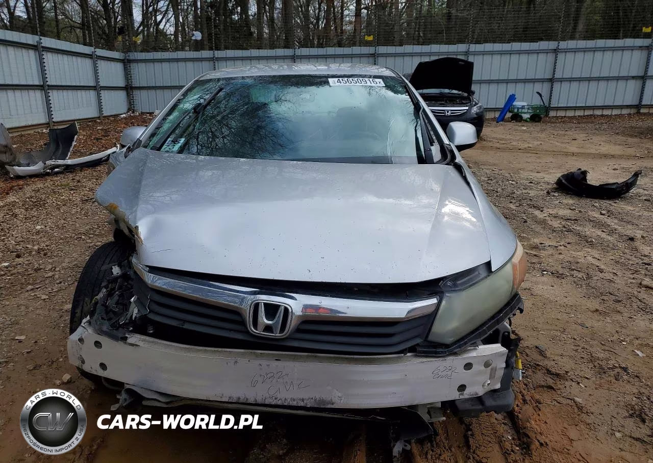 2012 Honda Civic Lx VIN:19XFB2F59CE061524 - 5