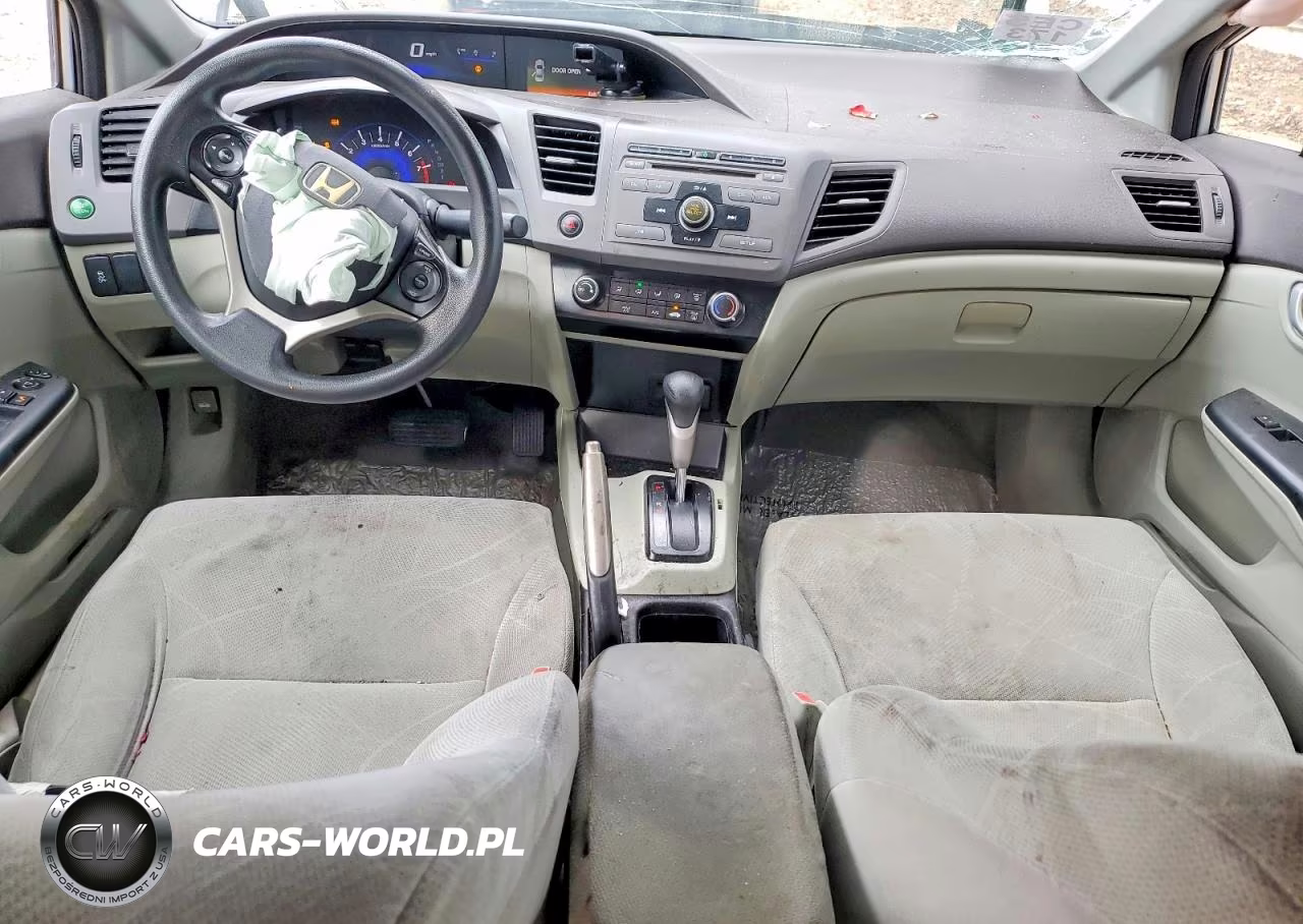 2012 Honda Civic Lx VIN:19XFB2F59CE061524 - 8
