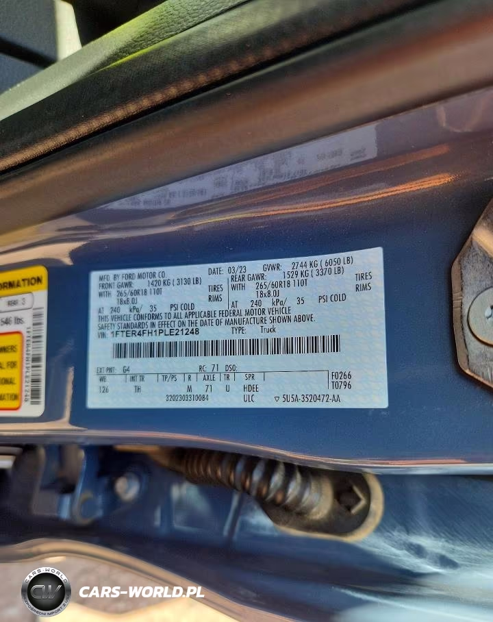 2023 Ford Ranger Xl VIN:1FTER4FH1PLE21248 - 13