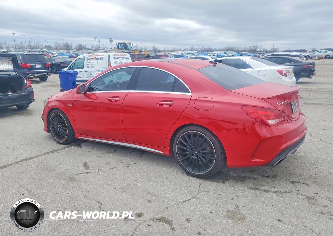 2015 Mercedes-Benz Cla 45 Amg VIN:WDDSJ5CB9FN166776 - 2
