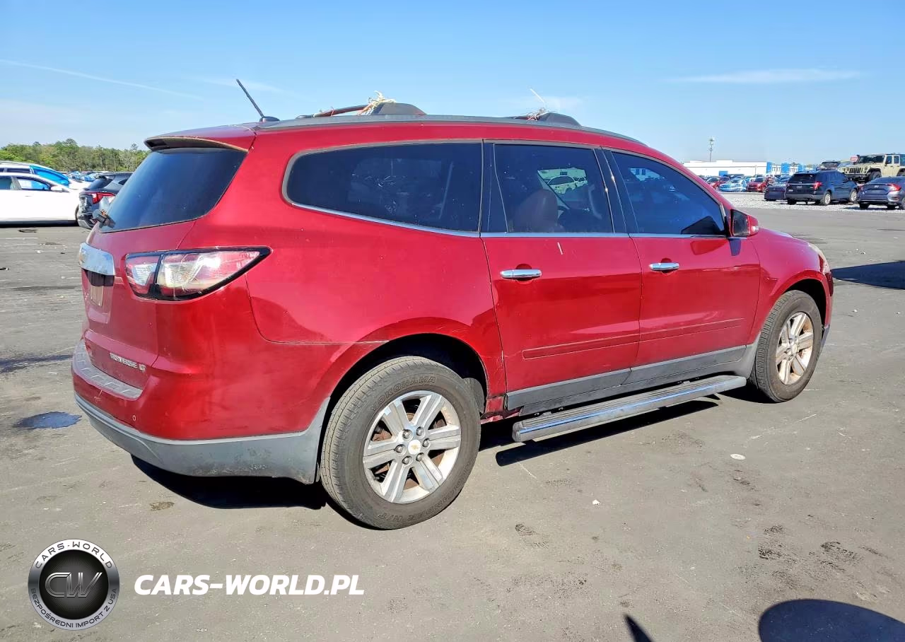 2014 Chevrolet Traverse Lt VIN:1GNKRHKD5EJ300154 - 3