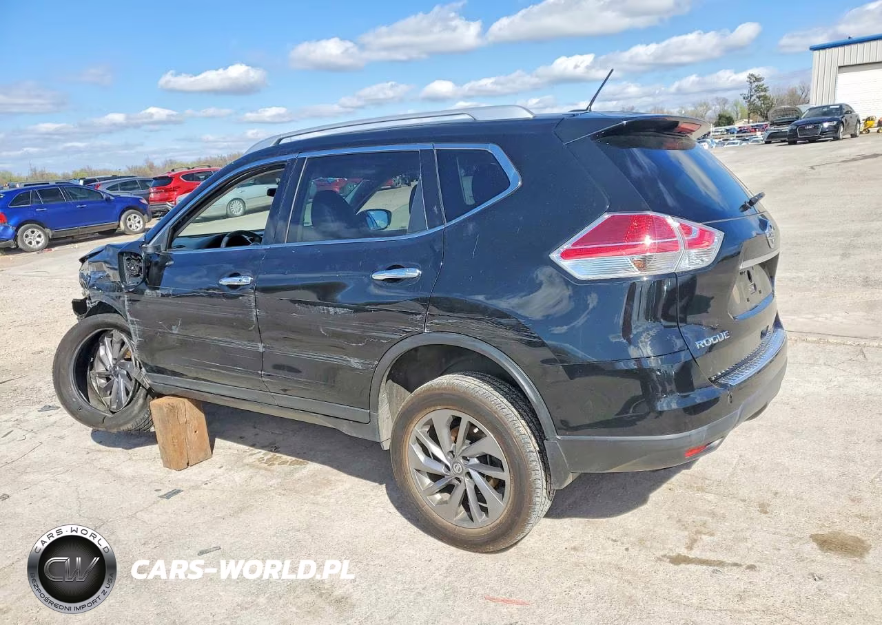 2016 Nissan Rogue Sl VIN:KNMAT2MT1GP725359 - 2