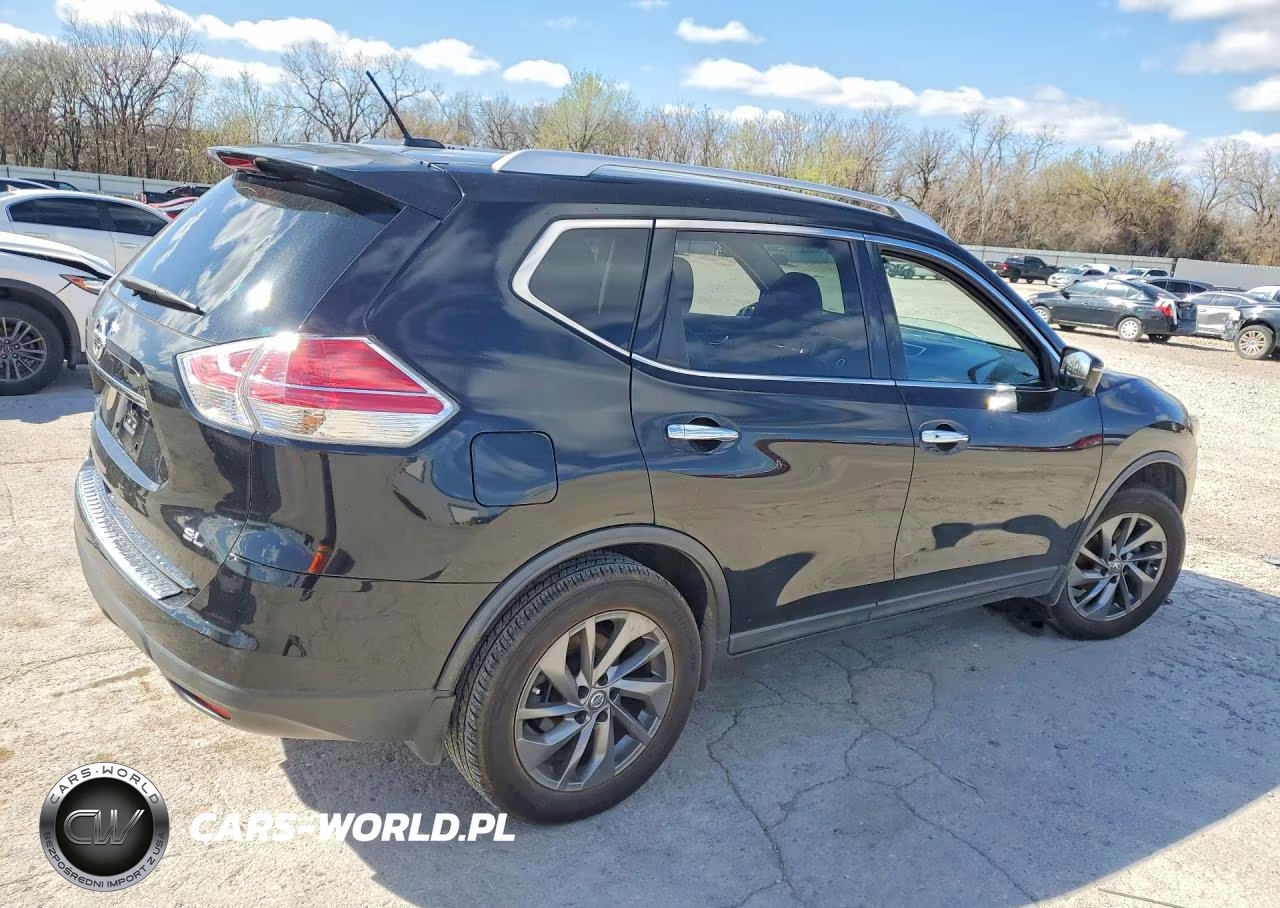 2016 Nissan Rogue Sl VIN:KNMAT2MT1GP725359 - 3