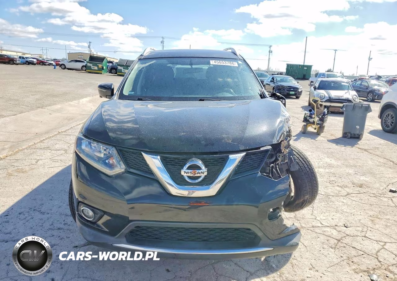 2016 Nissan Rogue Sl VIN:KNMAT2MT1GP725359 - 5