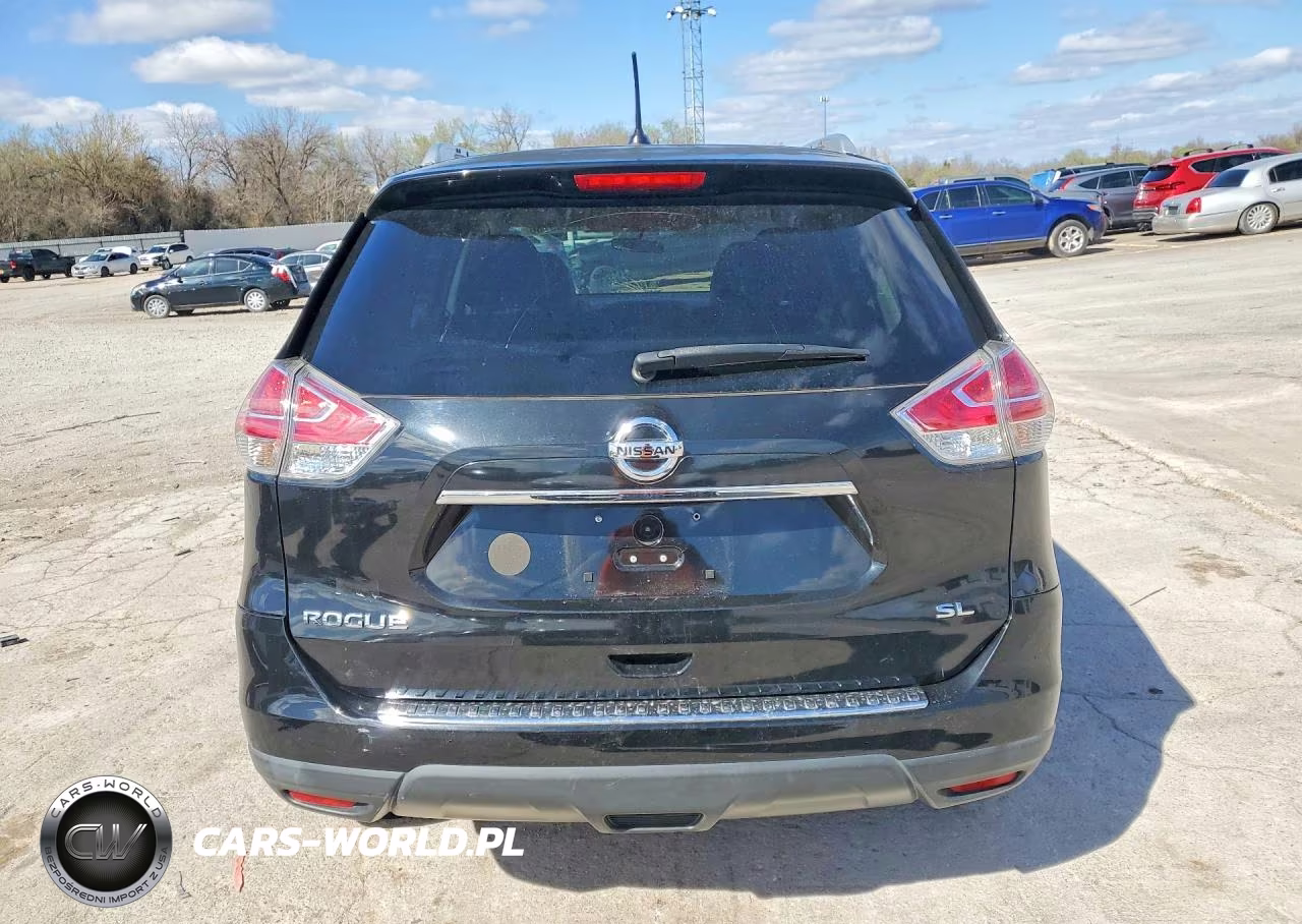 2016 Nissan Rogue Sl VIN:KNMAT2MT1GP725359 - 6