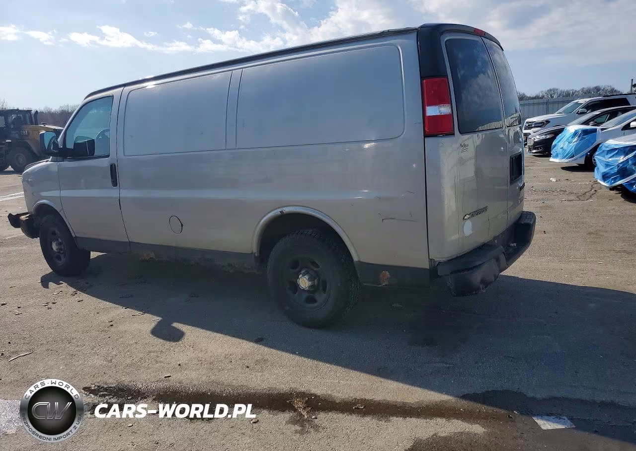 2005 Chevrolet Express 1500 Utility - Service Van VIN:1GCFG15X951124769 - 2