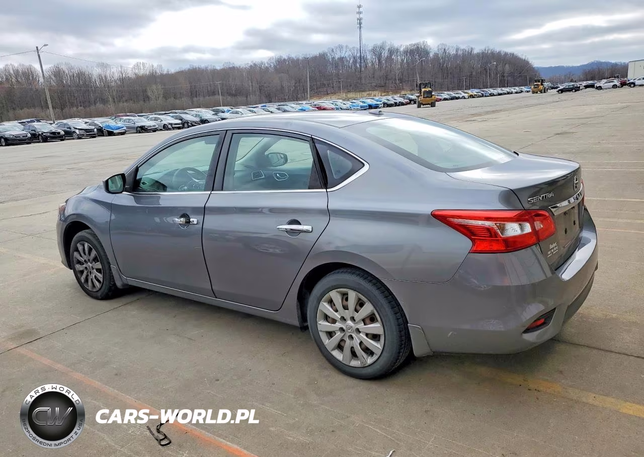 2017 Nissan Sentra Sv VIN:3N1AB7AP4HY393041 - 2