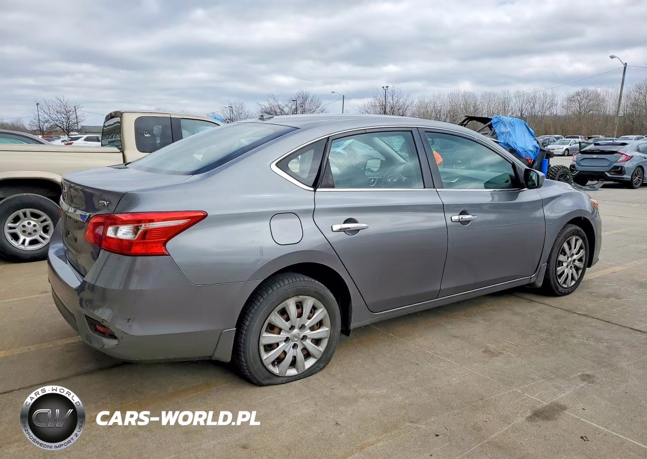 2017 Nissan Sentra Sv VIN:3N1AB7AP4HY393041 - 3