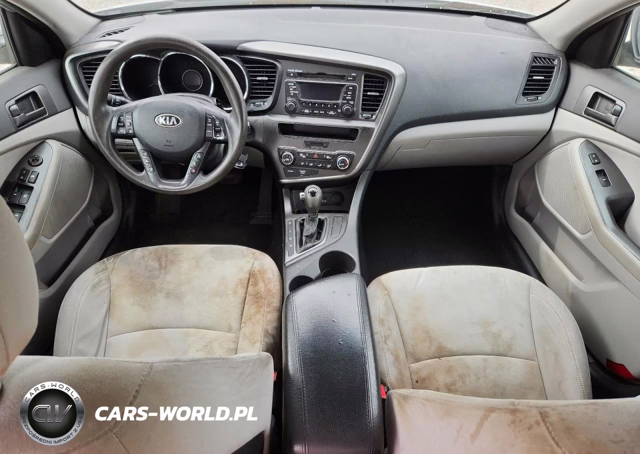 2013 Kia Optima Lx VIN:KNAGM4A79D5376711 - 8
