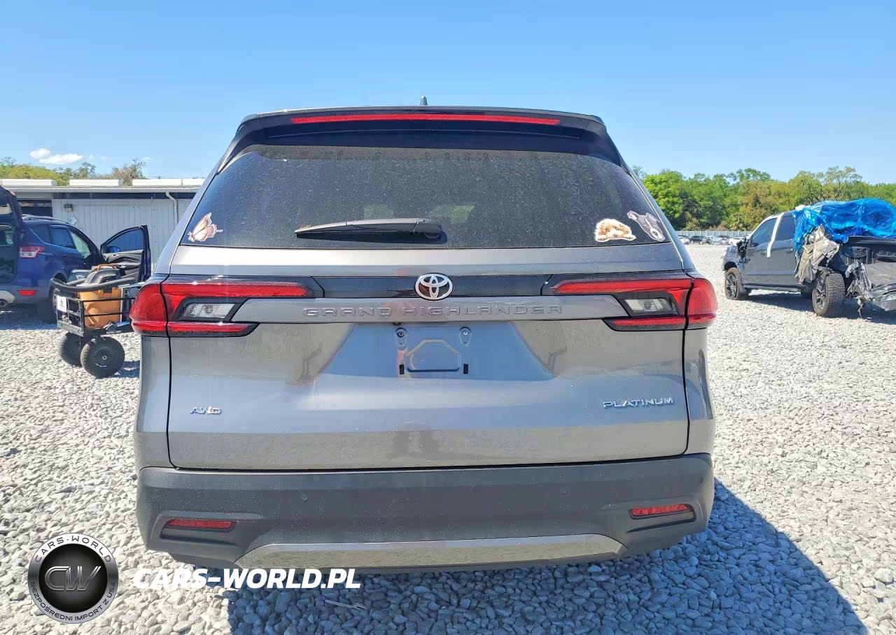 2025 Toyota Grand Highlander Platinum VIN:5TDAAAB51SS092235 - 6