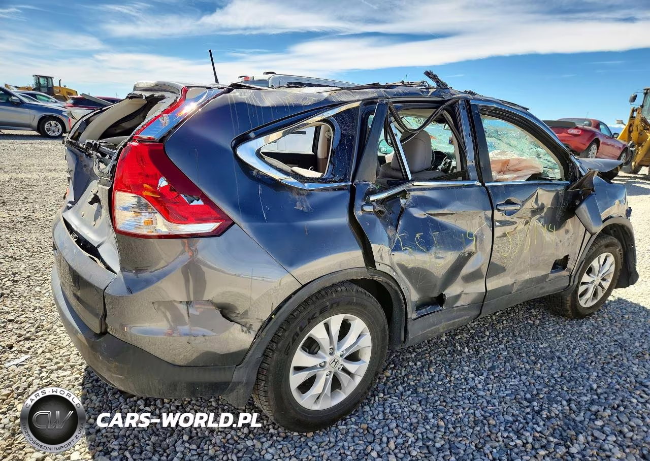 2014 Honda Cr-V Exl VIN:2HKRM3H71EH555144 - 3