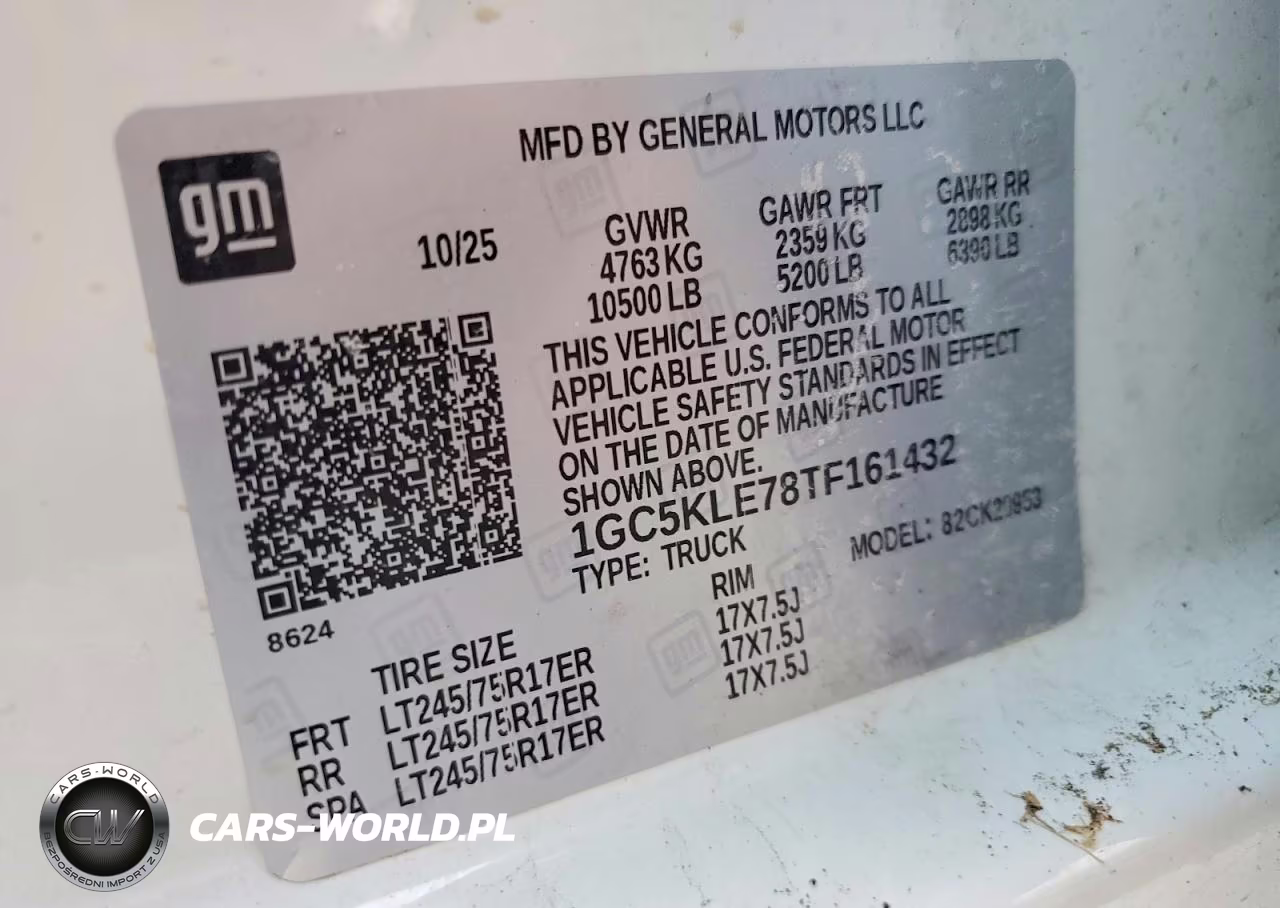 2026 Chevrolet Silverado K2500 Heavy Duty VIN:1GC5KLE78TF161432 - 13